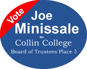 Joe for Collin College Place #3
